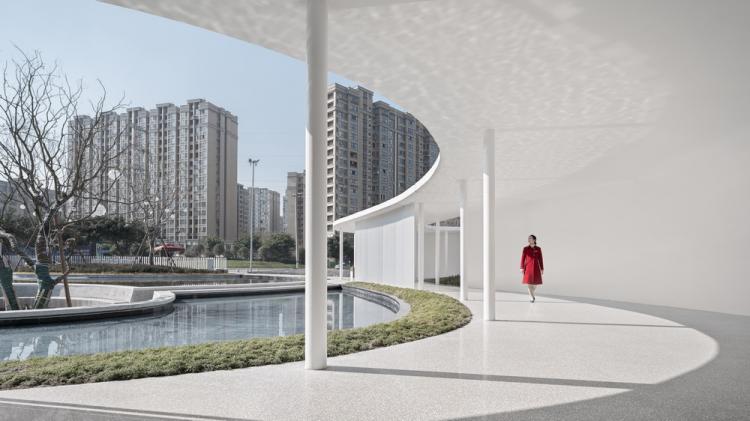 BIM建筑|苏坡艺廊/小隐建筑——廊桥意象，一幅光影的画卷