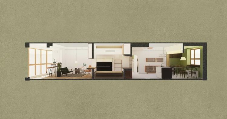 BIM建筑|叠宅：高老师家1#/金秋野建筑工作室