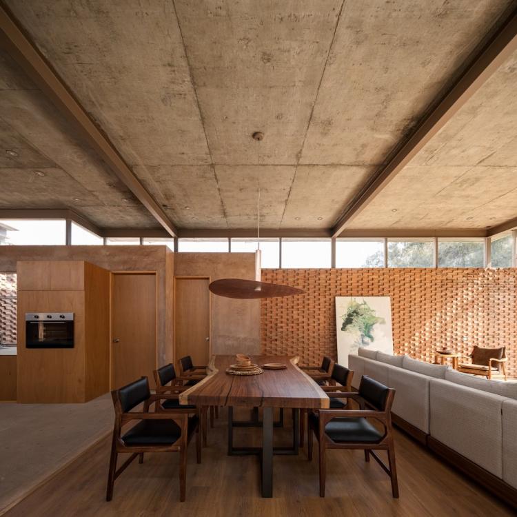 BIM建筑|阳光、风、植物和房子 UC House/ 墨西哥Taller de Arquitectura y Diseño