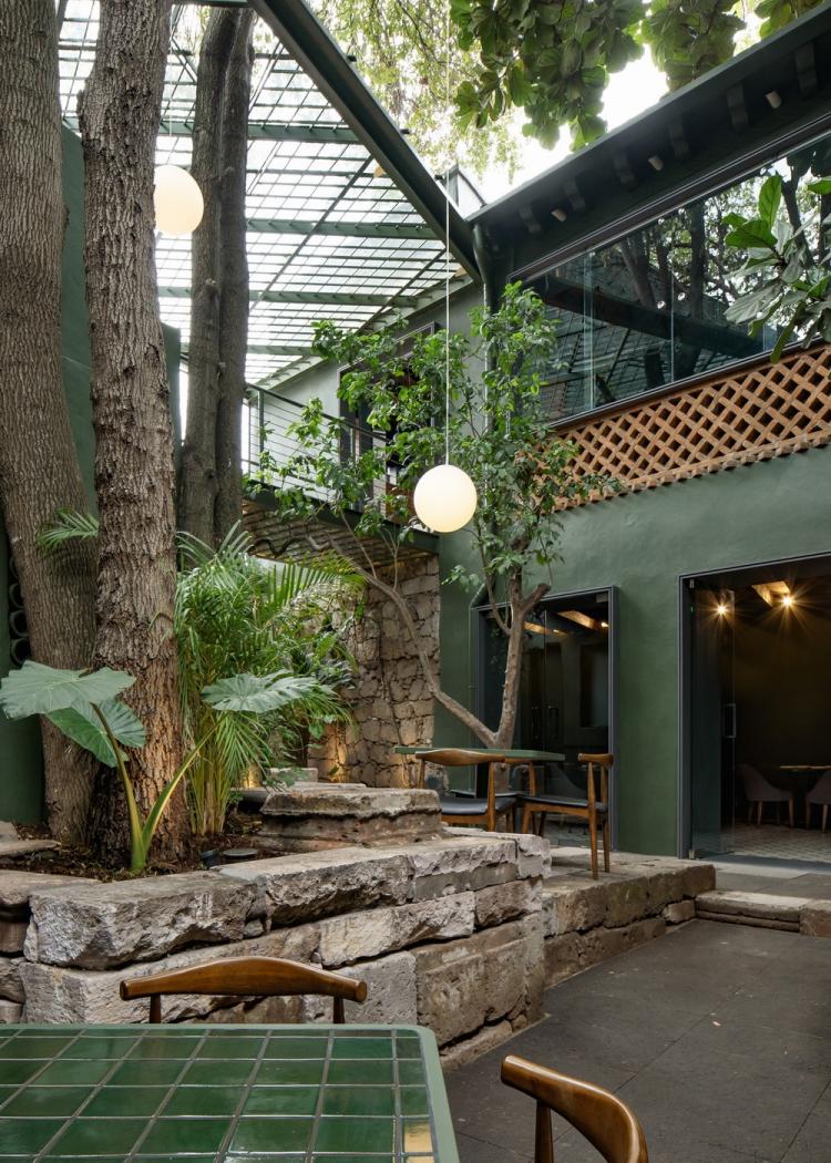 BIM建筑|“三屋合一” 小餐馆/ 墨西哥Taller de Arquitectura y Diseño