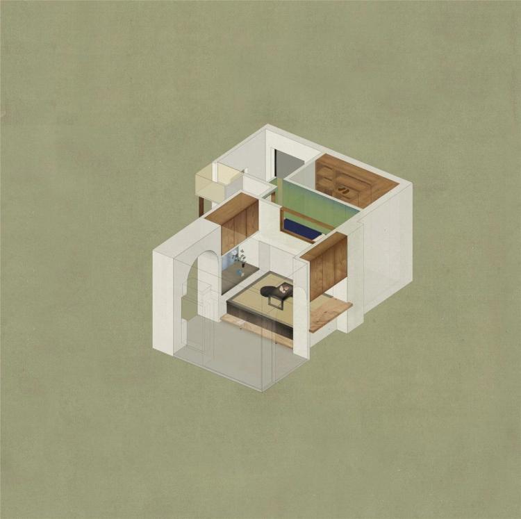 BIM建筑|叠宅：高老师家1#/金秋野建筑工作室