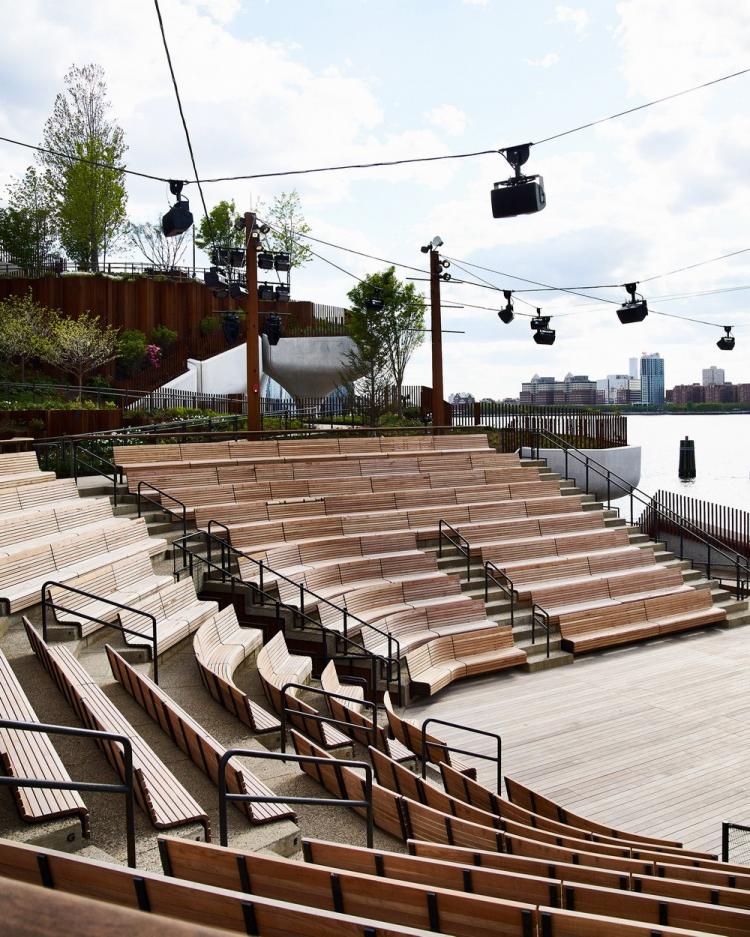 BIM建筑|鬼才建筑师Heatherwick新作：哈德逊河小岛公园/Heatherwick studio