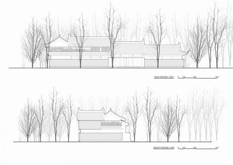 BIM建筑|南昌市八一公园梁书美术馆改造/XAA建筑事务所