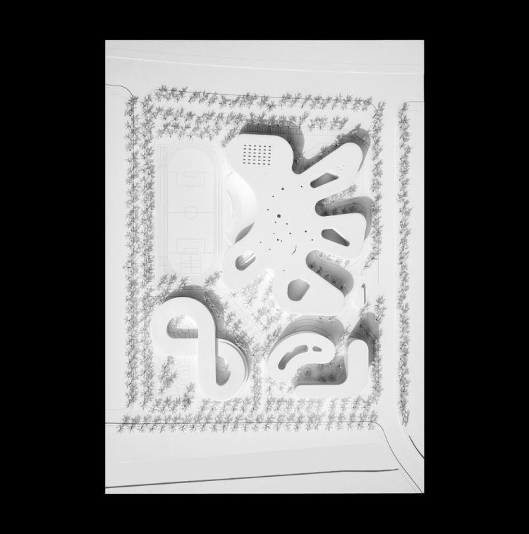 BIM建筑|海口江东寰岛实验学校/迹·建筑事务所（TAO）