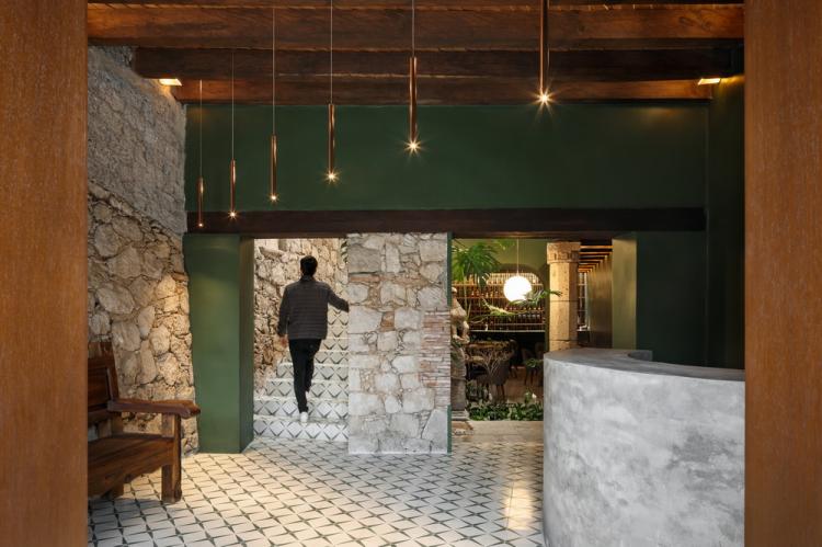 BIM建筑|“三屋合一” 小餐馆/ 墨西哥Taller de Arquitectura y Diseño