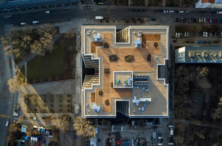 BIM建筑|递进立面，柏林上城综合体UP! Berlin / JASPER ARCHITECTS