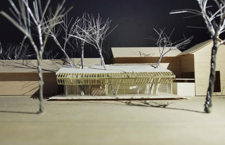 BIM建筑|南昌市八一公园梁书美术馆改造/XAA建筑事务所