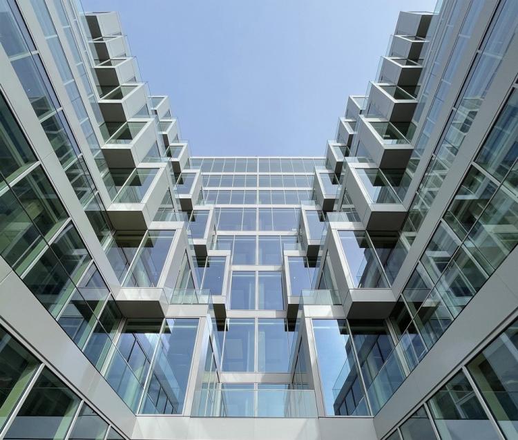 BIM建筑|递进立面，柏林上城综合体UP! Berlin / JASPER ARCHITECTS