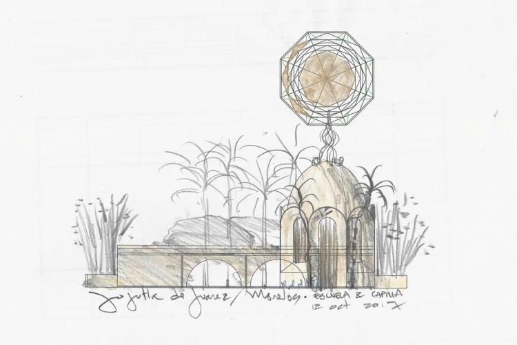 BIM建筑|Jojutla 灾后重建|圣十字教堂 / 墨西哥Taller de Arquitectura X