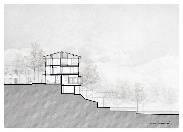 BIM建筑|马儿山村·林语山房民宿酒店，湖南，张家界 / 尌林建筑设计事务所