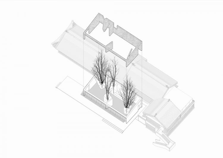 BIM建筑|南昌市八一公园梁书美术馆改造/XAA建筑事务所