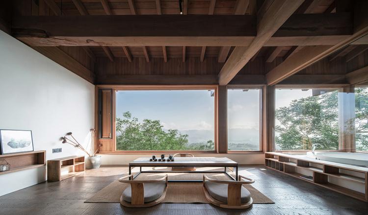 BIM建筑|马儿山村·林语山房民宿酒店，湖南，张家界 / 尌林建筑设计事务所