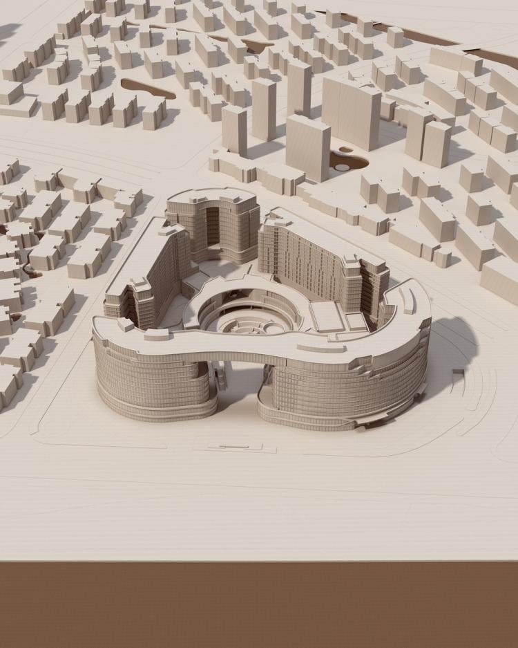 BIM建筑|杭州鹿山时代/ goa大象设计