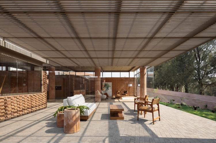 BIM建筑|阳光、风、植物和房子 UC House/ 墨西哥Taller de Arquitectura y Diseño