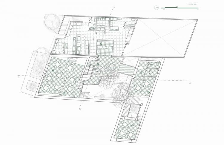 BIM建筑|“三屋合一” 小餐馆/ 墨西哥Taller de Arquitectura y Diseño