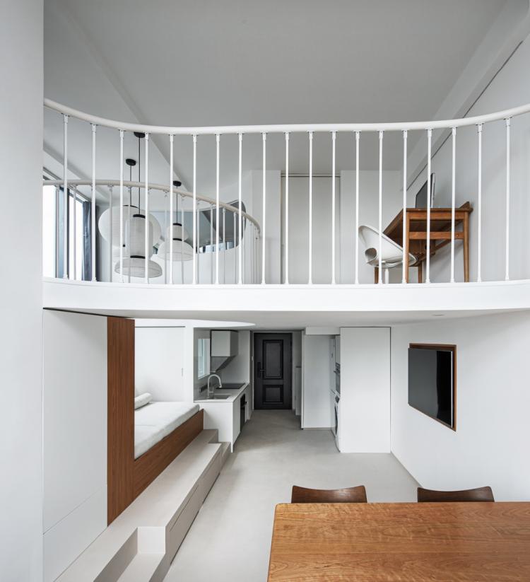 BIM建筑|桥屋Loft商住公寓/戏构建筑设计