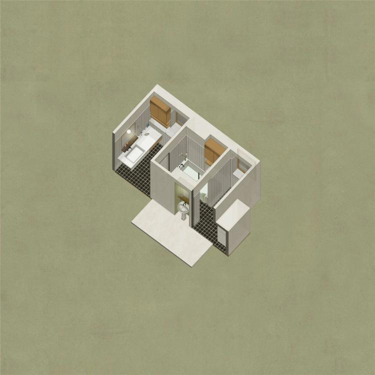 BIM建筑|叠宅：高老师家1#/金秋野建筑工作室