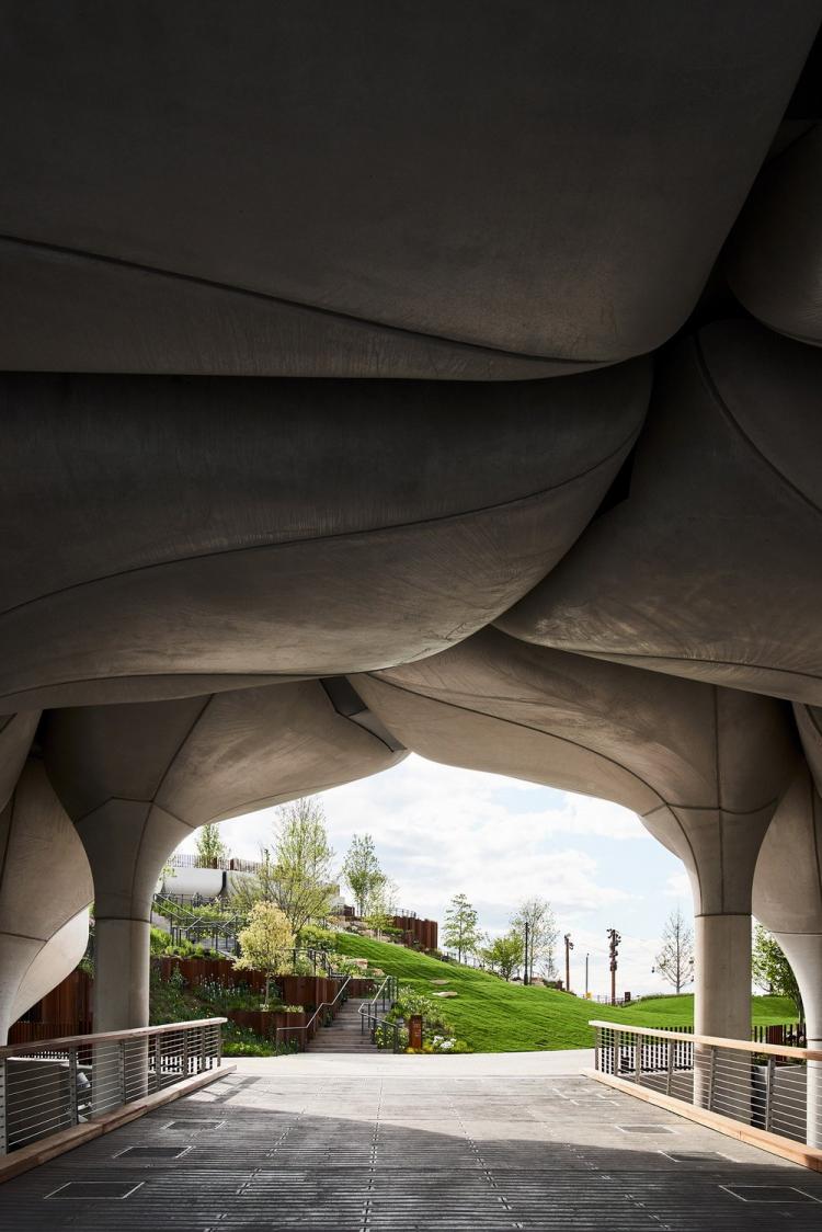 BIM建筑|鬼才建筑师Heatherwick新作：哈德逊河小岛公园/Heatherwick studio