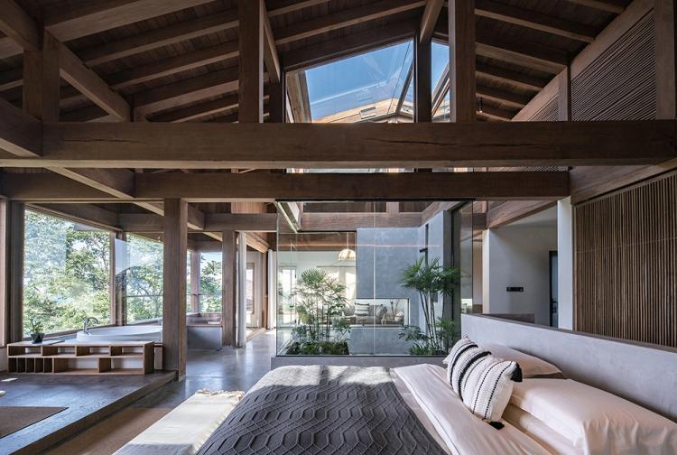 BIM建筑|马儿山村·林语山房民宿酒店，湖南，张家界 / 尌林建筑设计事务所