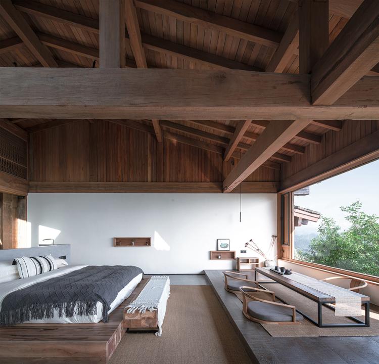 BIM建筑|马儿山村·林语山房民宿酒店，湖南，张家界 / 尌林建筑设计事务所