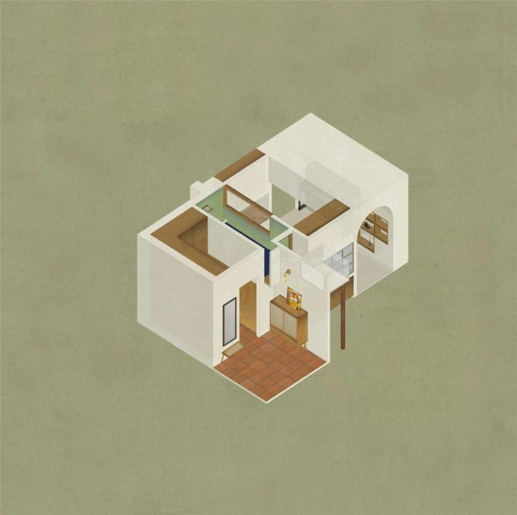 BIM建筑|叠宅：高老师家1#/金秋野建筑工作室