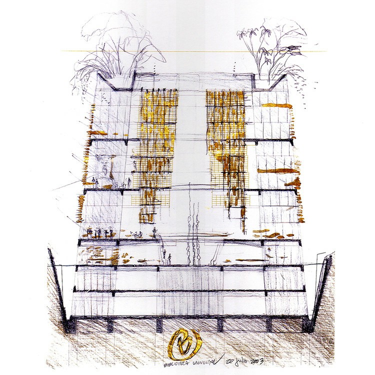 BIM建筑|被誉为“21世纪最先进的建筑之一”：墨西哥何塞巴斯孔塞洛斯图书馆
