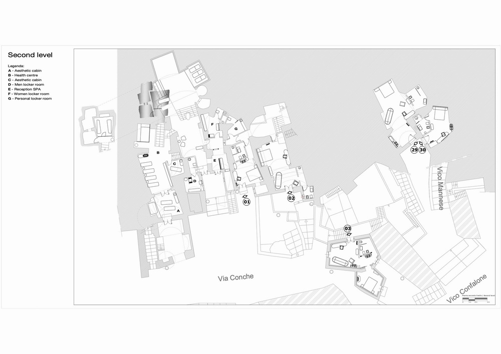 BIM建筑|Aquatio 洞穴酒店与水疗中心 / Simone Micheli