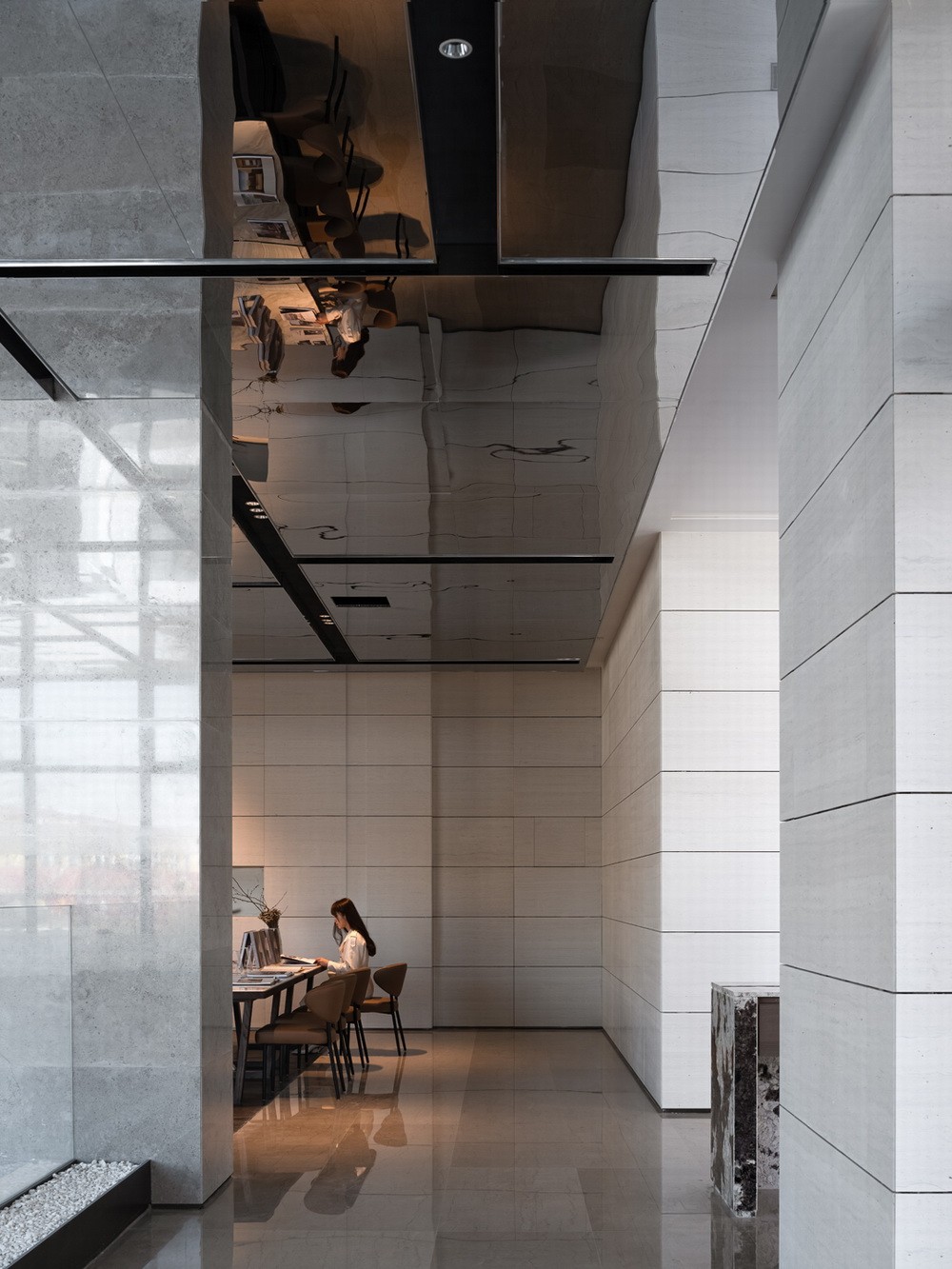 BIM建筑|中洲青岛半岛城邦售楼处/MYP设计事务所