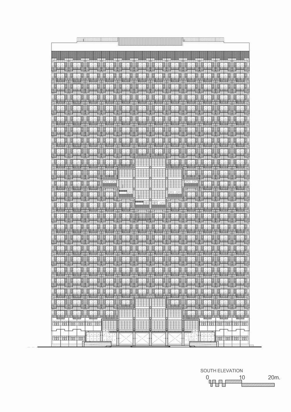 BIM建筑|白衣天使的架空中庭宿舍楼/Plan Architect