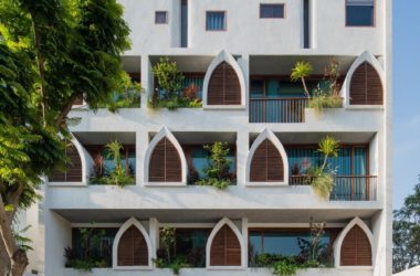 BIM建筑|如果，建筑是海浪：Le Bouton酒店/D1 Architectural Studio-BIM建筑网