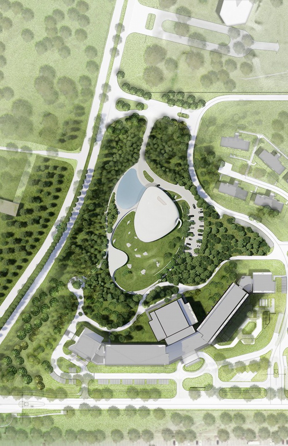 BIM建筑|MAD新作_阿那亚“云中心”方案设计 / MAD建筑事务所