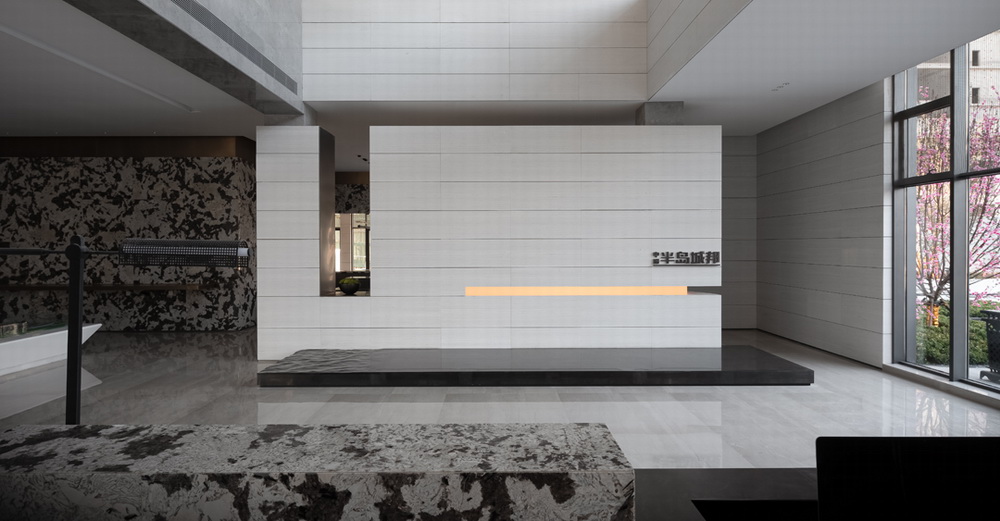 BIM建筑|中洲青岛半岛城邦售楼处/MYP设计事务所