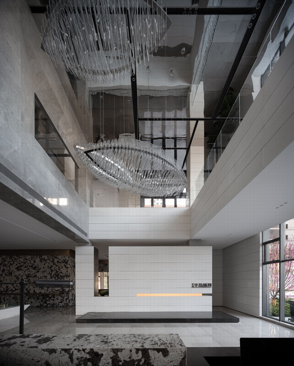 BIM建筑|中洲青岛半岛城邦售楼处/MYP设计事务所