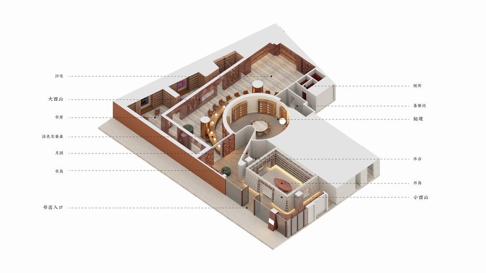 BIM建筑|将大酉山和小酉山藏于让努维尔的红色街道中/Wutopia Lab·俞挺