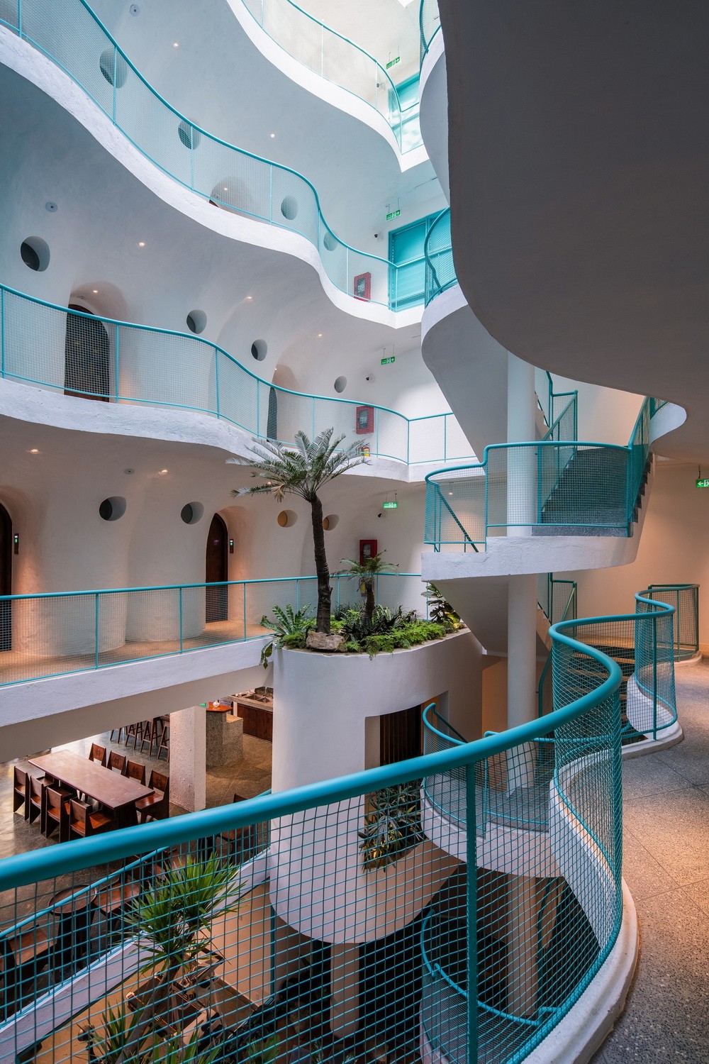 BIM建筑|如果，建筑是海浪：Le Bouton酒店/D1 Architectural Studio