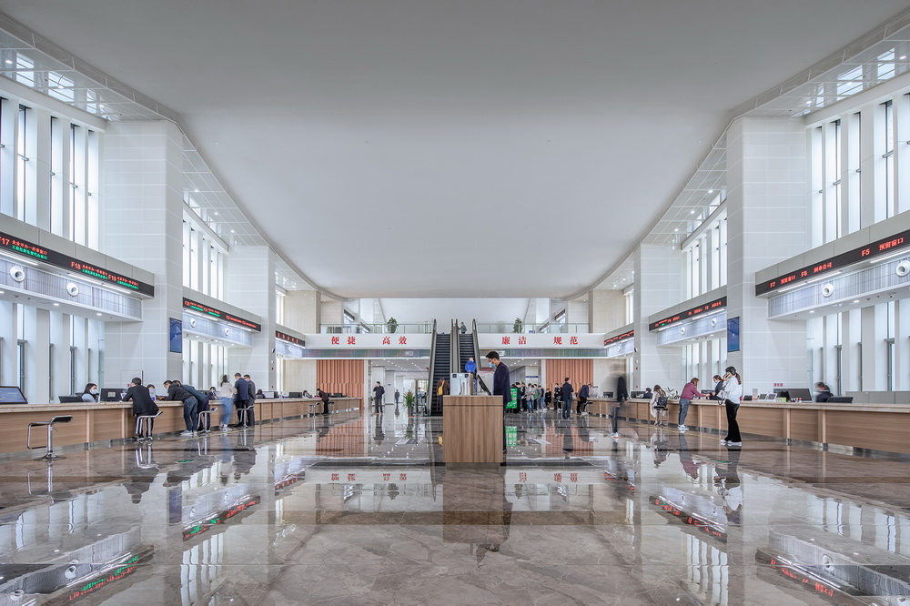 BIM建筑|肥东县政务服务中心/上海华都建筑（HDD）