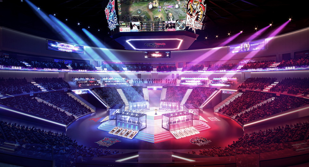 BIM建筑|杭州北景园生态公园及电竞馆/中南建筑