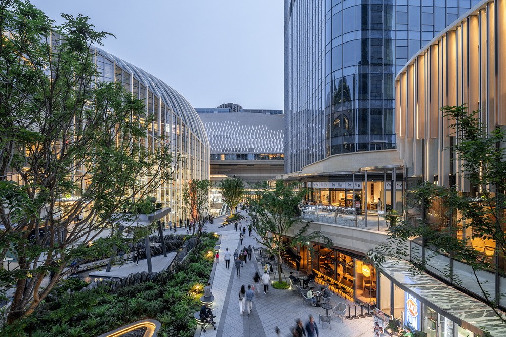 BIM建筑|香港置地重庆光环The Ring购物公园——PHA湃昂国际建筑设计