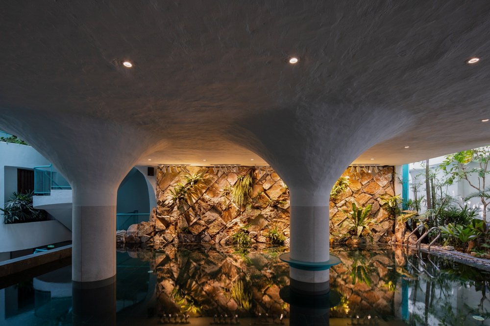 BIM建筑|如果，建筑是海浪：Le Bouton酒店/D1 Architectural Studio