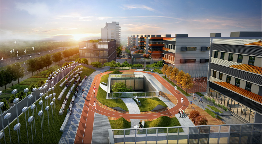 BIM建筑|国内首个专业电商产业园：菜鸟金义电商产业园 / 筑博设计·北京公司