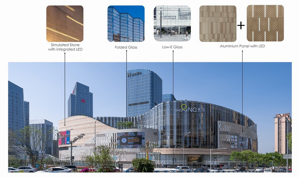 BIM建筑|香港置地重庆光环The Ring购物公园——PHA湃昂国际建筑设计