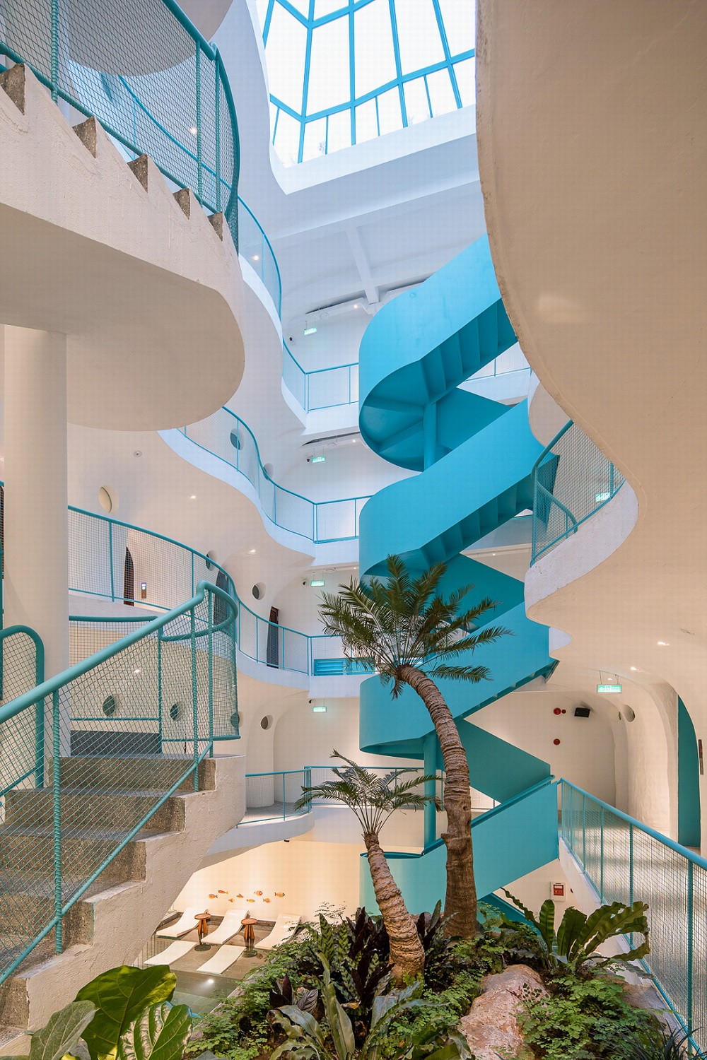 BIM建筑|如果，建筑是海浪：Le Bouton酒店/D1 Architectural Studio