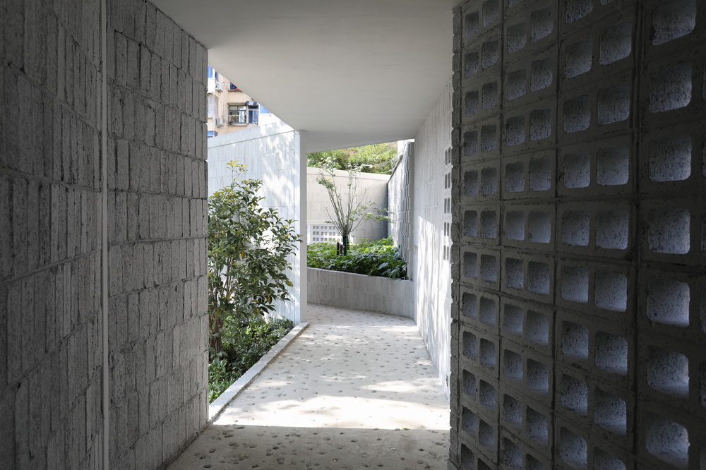 BIM建筑|居民区旁的复廊围墙/梓耘斋建筑