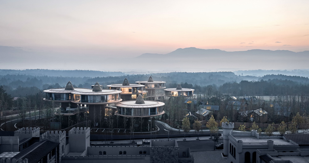 BIM建筑|生长的建筑 ——绿地安南游邑云栖精品酒店/PTA上海柏涛