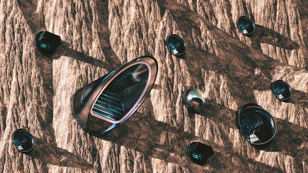 BIM建筑|【CAA LAB丨未来人类居所】火星，我们来了！