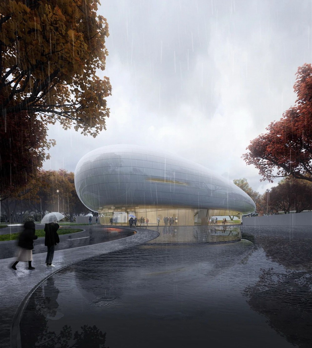 BIM建筑|MAD新作_阿那亚“云中心”方案设计 / MAD建筑事务所