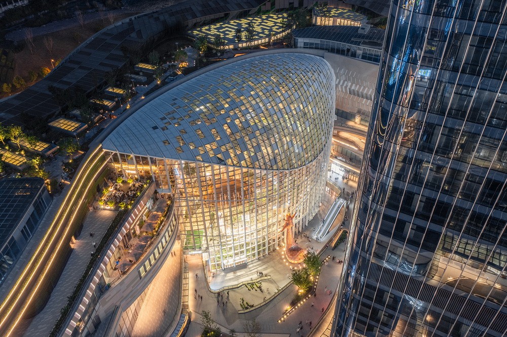 BIM建筑|香港置地重庆光环The Ring购物公园——PHA湃昂国际建筑设计