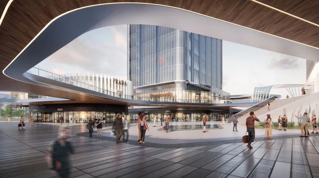 招商蛇口西安丝路中心丨奥体中轴、丝路之门这样打造