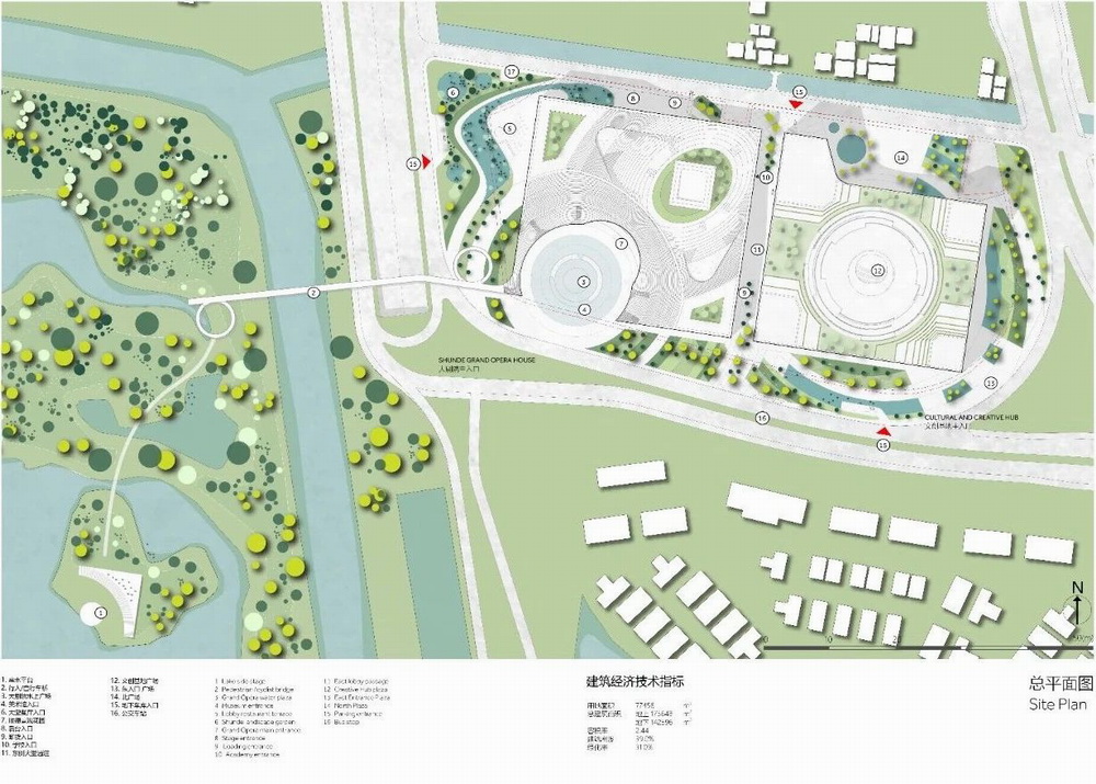 BIM建筑|广东顺德大歌剧院/Nordic Office of Architecture