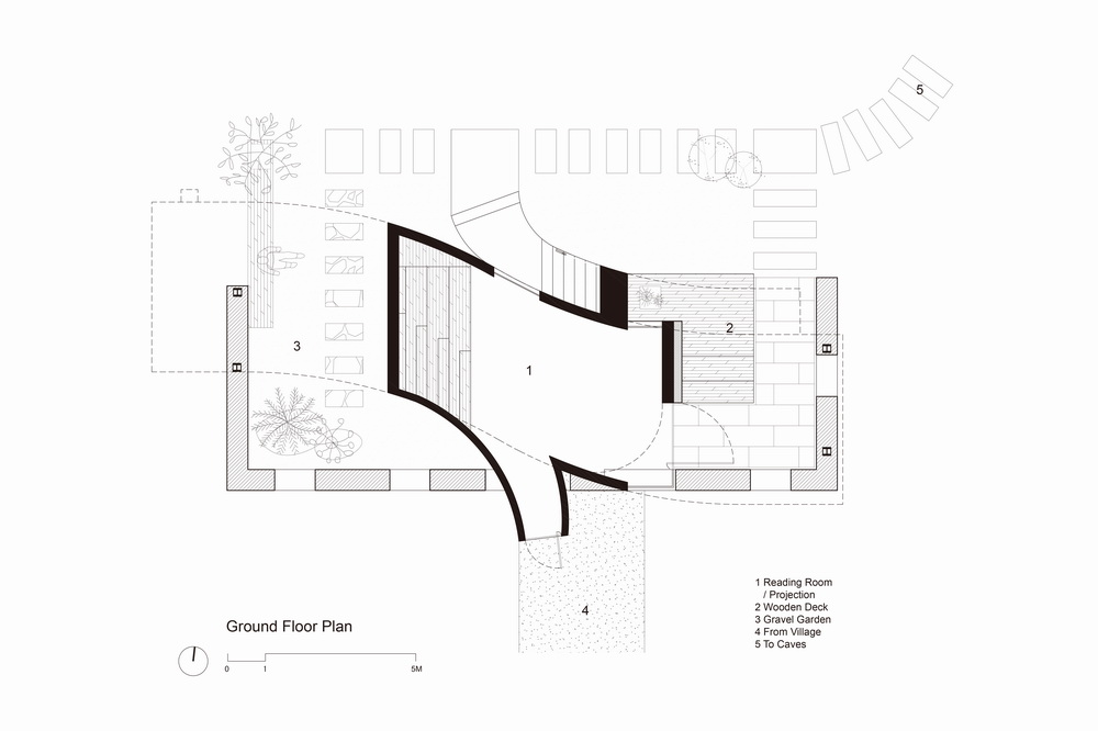 BIM建筑|微建筑系列 II – 废墟书屋/一树建筑